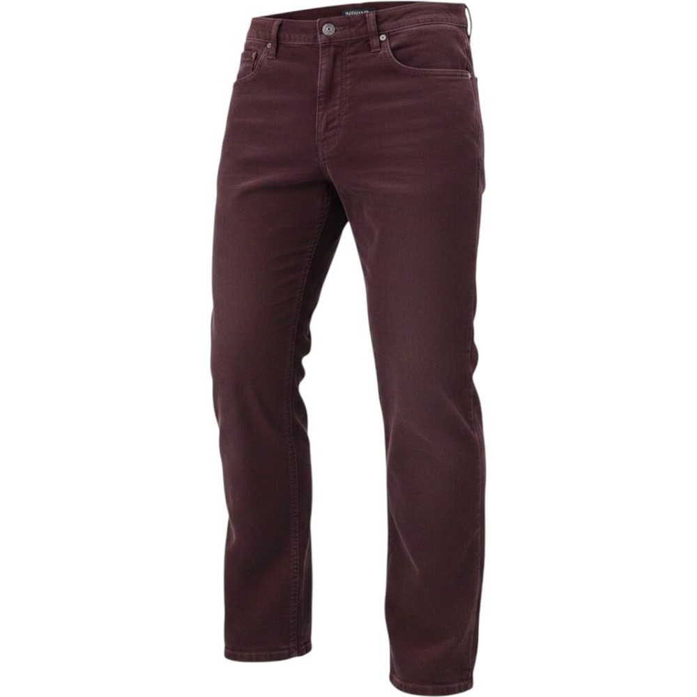 Platini Pants Mens 36x30 Wine Greek Key Embroidered Straight‎ Fit Luxury Modern